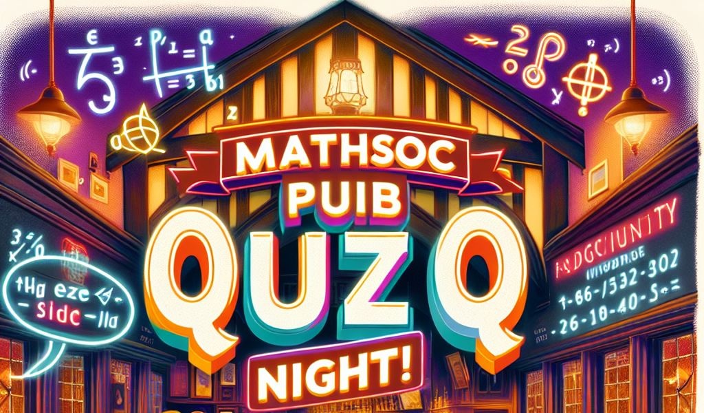 Matho C Pub quiz · Welcome to MathSoc